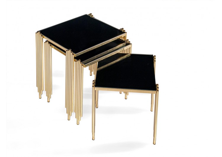 hera gold-altın zigon servis sehpası